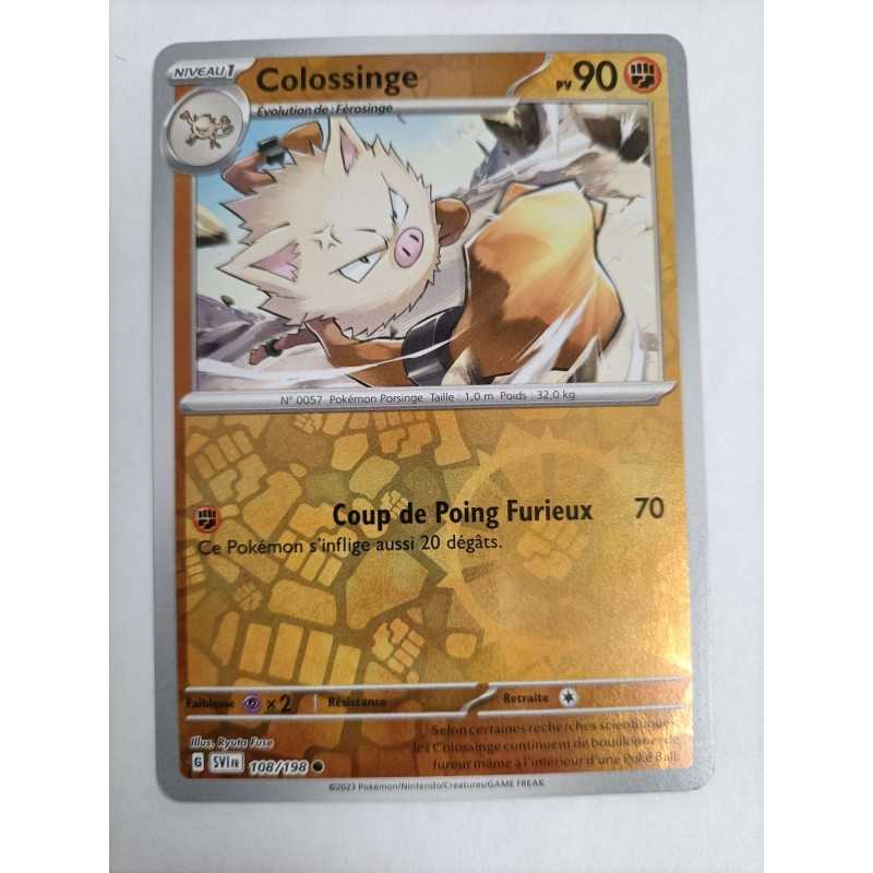 COLOSSINGE 2023 POKÉMON EV1 REVERSE 108/198 FR