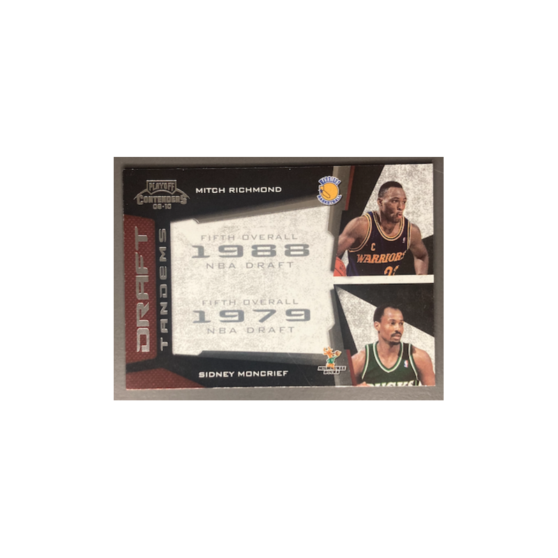 RICHMOND / MONCRIEF 2009-10 PLAYOFF CONTENDERS DRAFT TANDEMS