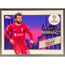 MOHAMED SALAH 2022-23 TOPPS UEFA COMPETITIONS ROAD TO ISTANBUL
