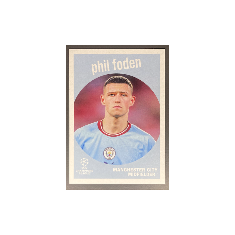 PHIL FODEN 2022-23 TOPPS UEFA COMPETITIONS 1959 TOPPS