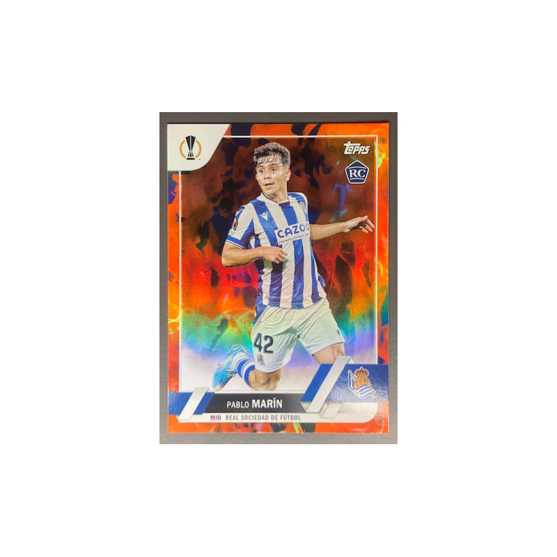 PABLO MARIN 2022-23 TOPPS UEFA COMPETITIONS ROOKIE INFERNO