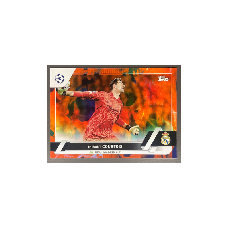 THIBAUT COURTOIS 2022-23 TOPPS UEFA COMPETITIONS INFERNO