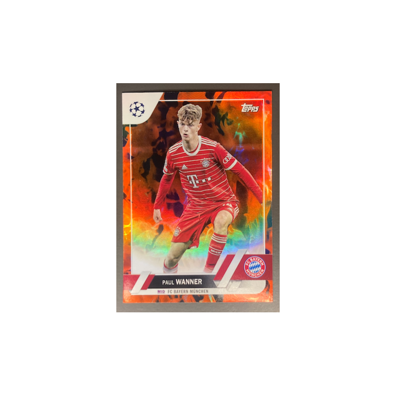 PAUL WANNER 2022-23 TOPPS UEFA COMPETITIONS INFERNO