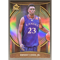 ERNEST UDEH JR 2022-23 BOWMAN CHROME UNIVERSITY INVICTA