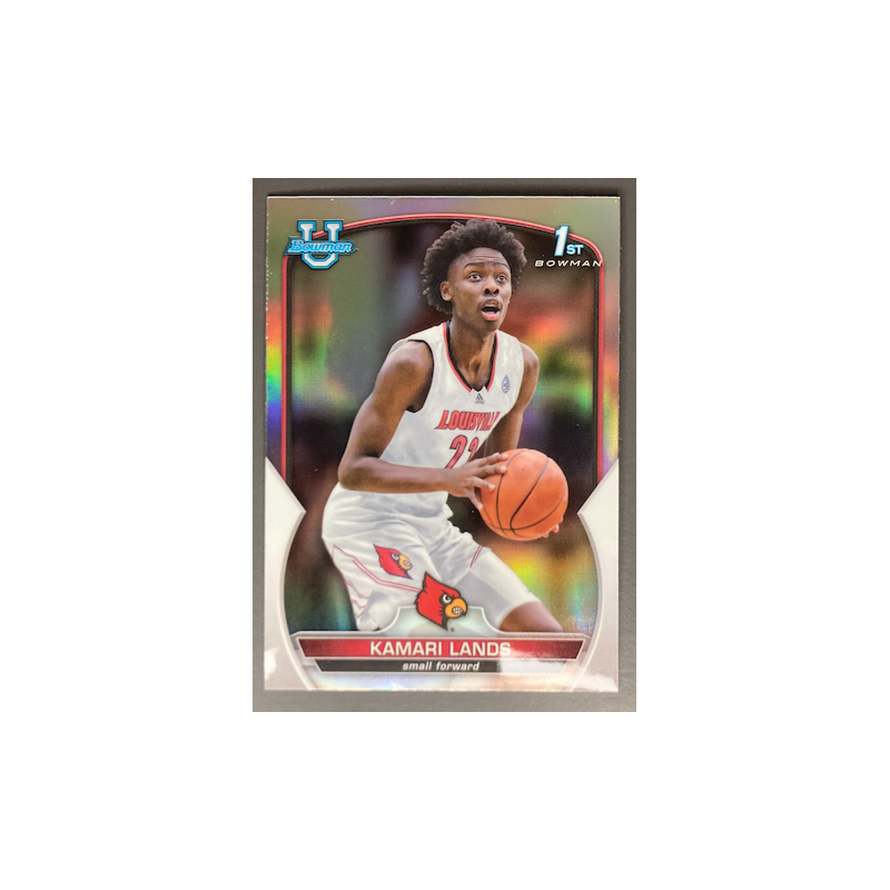 KAMARI LANDS 2022-23 BOWMAN CHROME UNIVERSITY 1ST REFRACTOR