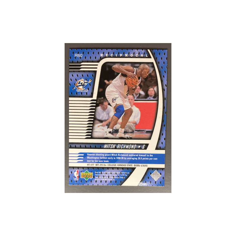 MITCH RICHMOND 1998-99 UPPER DECK IONIX RECIPROCAL 434/750