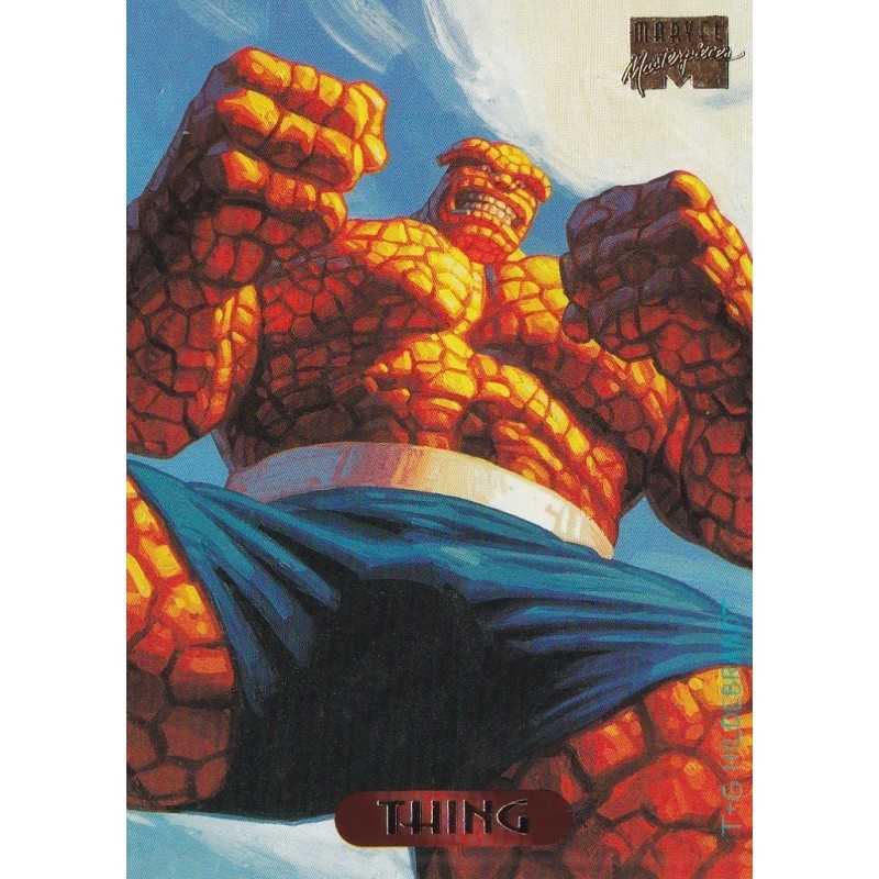 THING 1994 FLEER MARVEL MASTERPIECES