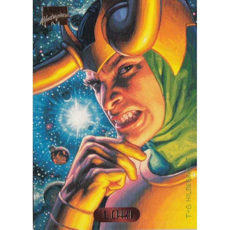 LOKI 1994 FLEER MARVEL MASTERPIECES