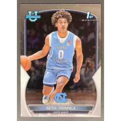 SETH TRIMBLE 2022-23 BOWMAN CHROME UNIVERSITY 1ST ROOKIE