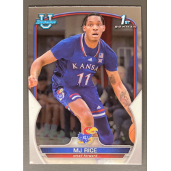 MJ RICE 2022-23 BOWMAN CHROME UNIVERSITY 1ST ROOKIE