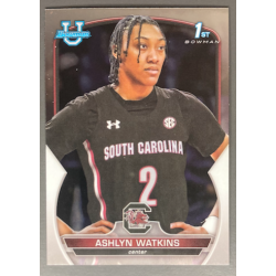 ASHLYN WATKINS 2022-23 BOWMAN CHROME UNIVERSITY 1ST ROOKIE