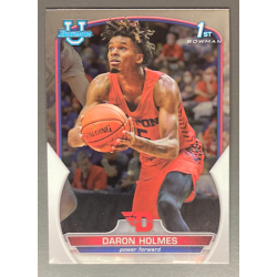 DARON HOLMES 2022-23 BOWMAN CHROME UNIVERSITY 1ST ROOKIE