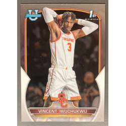 VINCENT IWUCHUKWU 2022-23 BOWMAN CHROME UNIVERSITY 1ST ROOKIE