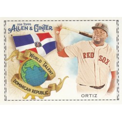 DAVID ORTIZ 2018 TOPPS ALLEN & GINTER'S WORLD TALENT