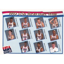 DREAM TEAM 1992 USA BASKETBALL TEAM 1991-92 HOOPS McDONALD'S