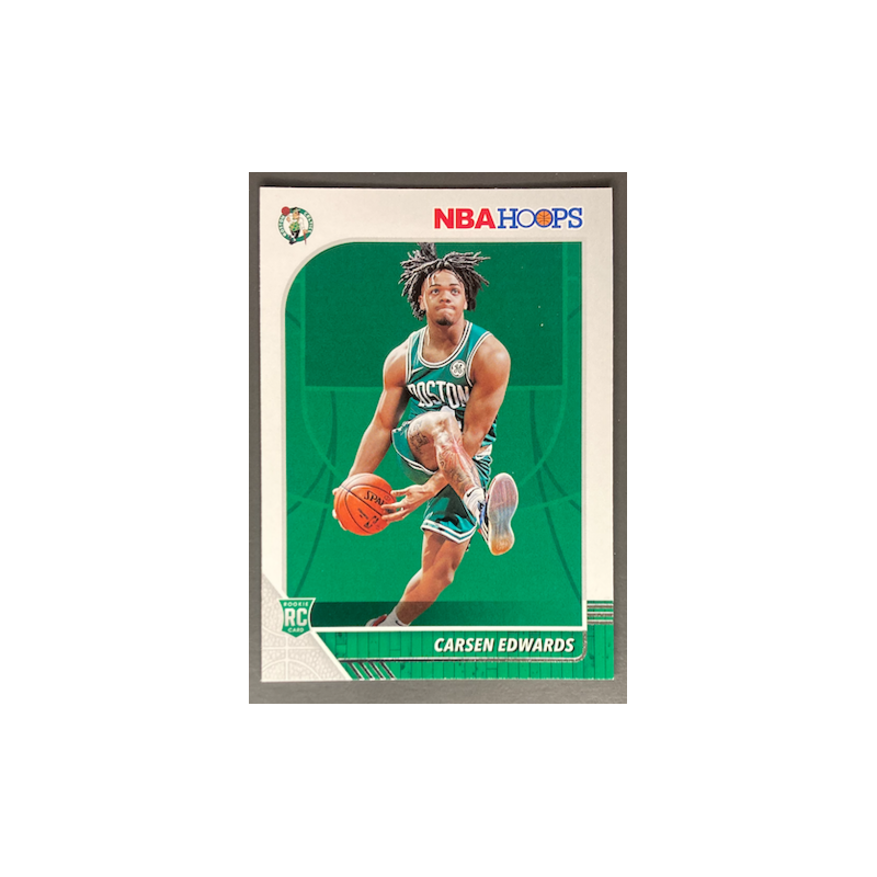 CARSEN EDWARDS 2019-20 PANINI HOOPS ROOKIE