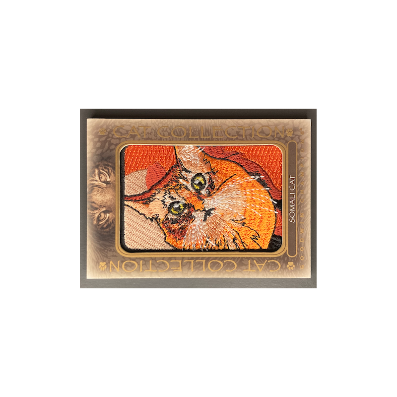 CAT COLLECTION 2020 Upper Deck Goodwin Champions Cat Patches FC13 Somali Cat T1