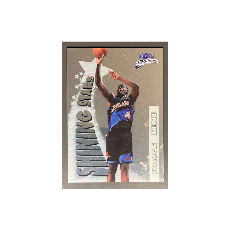 SHAWN KEMP 1998-99 FLEER BRILLIANTS SHINING STARS