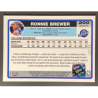 RONNIE BREWER 2006-07 TOPPS CHROME GOLD REFRACTOR AUTO 12/25