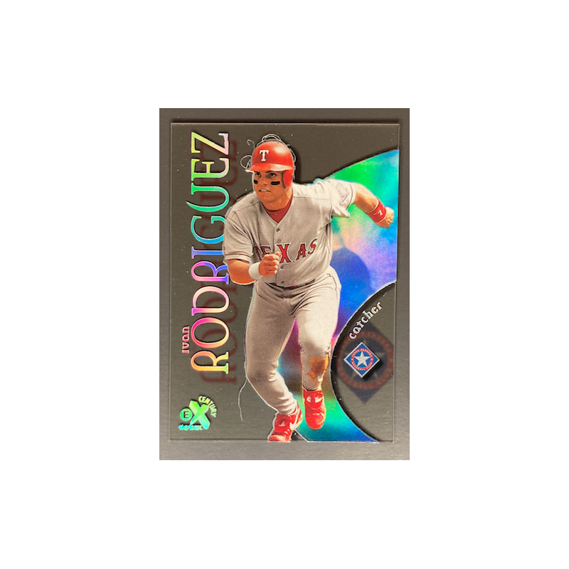 IVAN RODRIGUEZ 1999 SKYBOX E-X Century