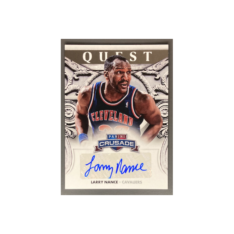 LARRY NANCE 2013-14 PANINI CRUSADE QUEST AUTO - 16