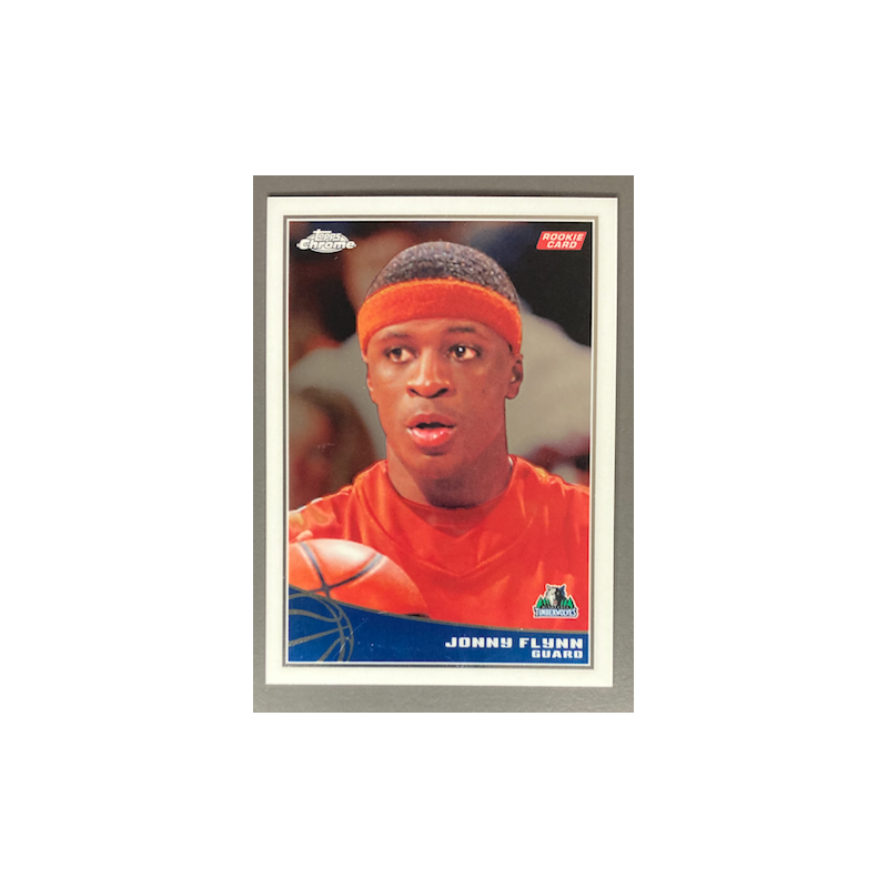 JONNY FLYNN 2009-10 TOPPS CHROME ROOKIE 317/999