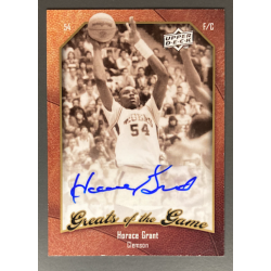 HORACE GRANT 2009-10 UD GREATS OF THE GAME AUTO - 37