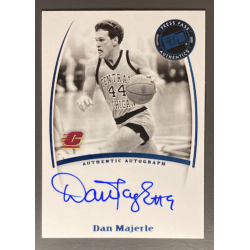 DAN MAJERLE 2007-08 PRESS PASS LEGENDS BLUE AUTO