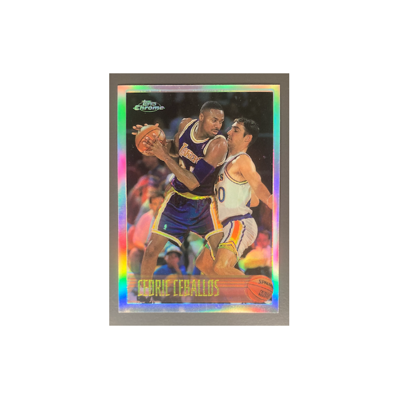 CEDRIC CEBALLOS 1996-97 TOPPS CHROME REFRACTOR - 90