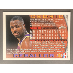 CEDRIC CEBALLOS 1996-97 TOPPS CHROME REFRACTOR - 90