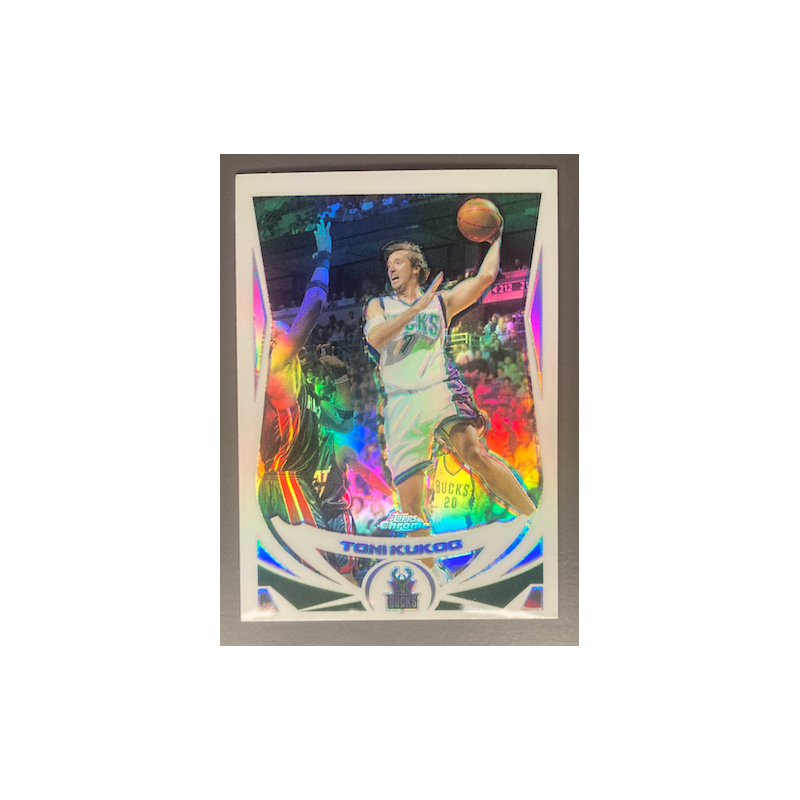 TONI KUKOC 2004-05 TOPPS CHROME REFRACTOR - 18