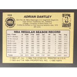 ADRIAN DANTLEY 1984-85 STAR'85 - 228
