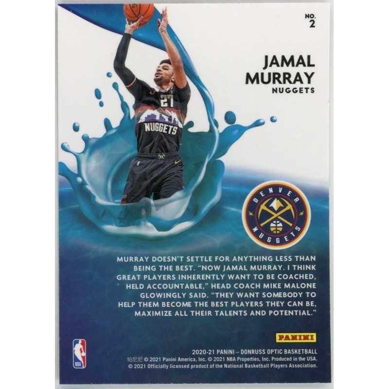 JAMAL MURRAY 2020-21 DONRUSS OPTIC SPLASH