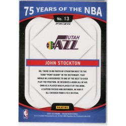 CHRIS PAUL 2021-22 PANINI 75 YEARS OF THE NBA PRIZM SILVER