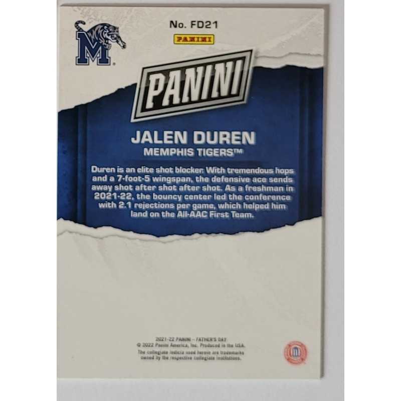 JALEN DUREN 2022 PANINI FATHER'S DAY INSERTS