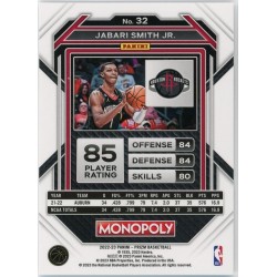 JABARI SMITH JR 2022-23 PANINI PRIZM MONOPOLY RC