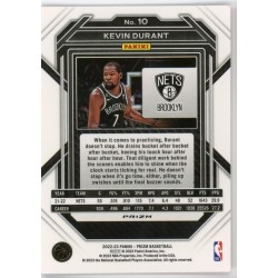 KEVIN DURANT 2022-23 PANINI PRIZM PRIZMS PINK ICE