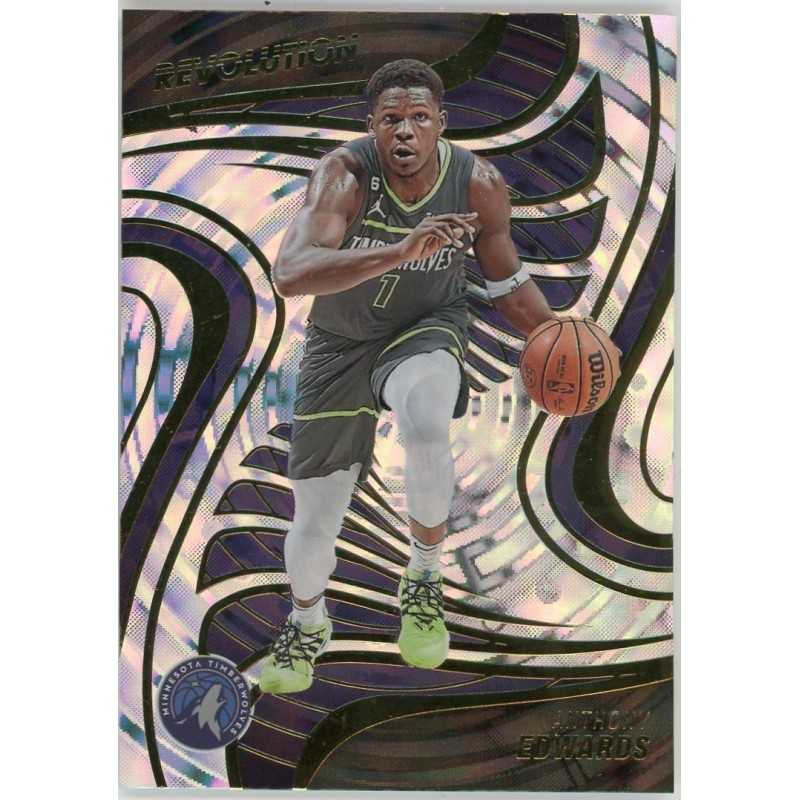 ANTHONY EDWARDS 2022-23 PANINI REVOLUTION FRACTAL