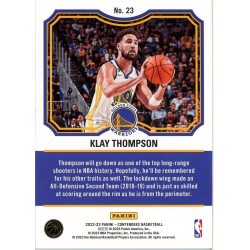 KLAY THOMPSON 2022-23 PANINI CONTENDERS TICKET TO THE HALL