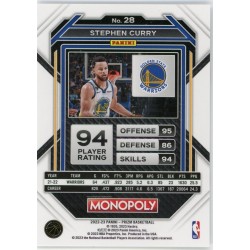 CADE CUNNINGHAM 2022-23 PANINI PRIZM MONOPOLY