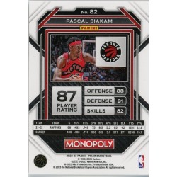PASCAL SIAKAM 2022-23 PANINI PRIZM MONOPOLY