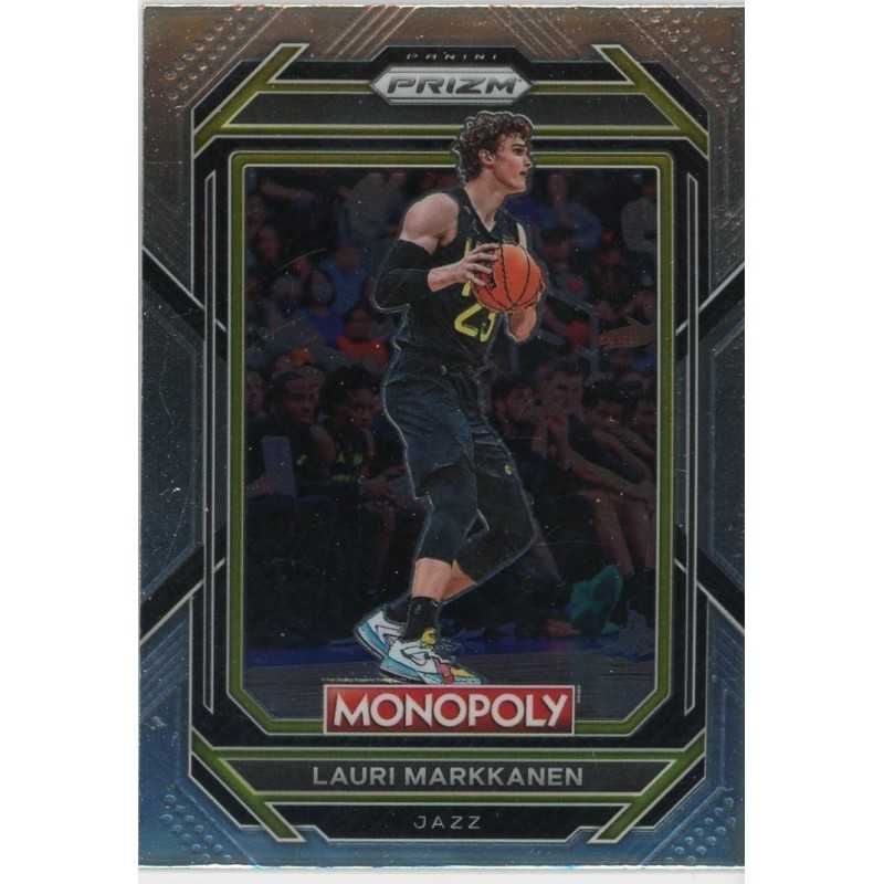 LAURI MARKKANEN 2022-23 PANINI PRIZM MONOPOLY