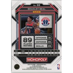 BRADLEY BEAL 2022-23 PANINI PRIZM MONOPOLY