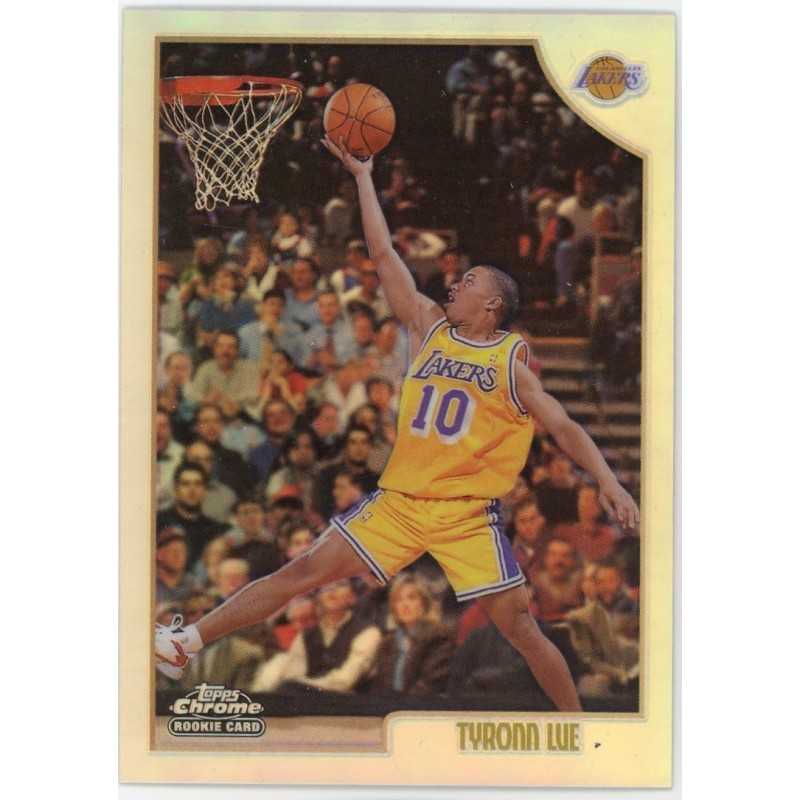 TYROON LUE 1998-99 TOPPS CHROME REFRACTOR RC