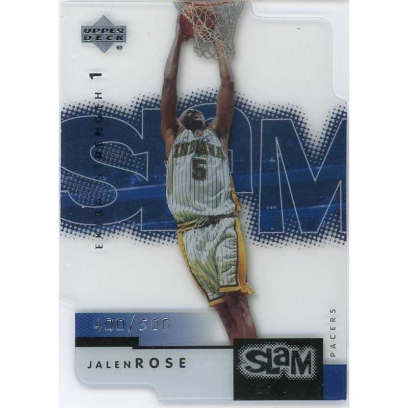 JALEN ROSE 2000-01 UPPER DECK SLAM EXTRA STRENGTH SILVER 400/500