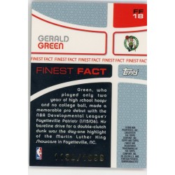 GERALD GREEN 2005-06 FINEST FACT 1130/1899