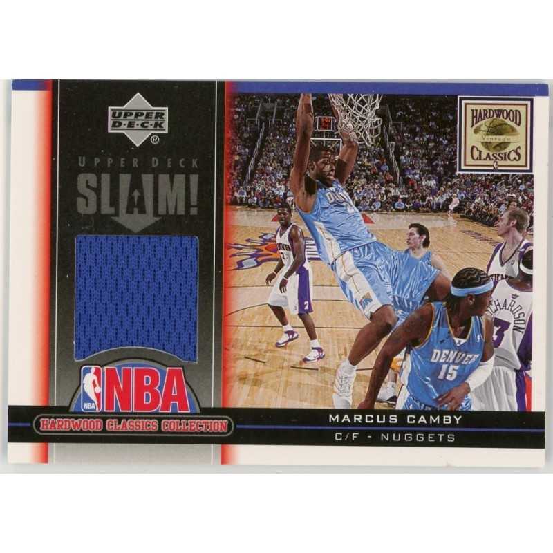 MARCUS CAMBY 2005-06 UPPER DECK SLAM TARGET JERSEYS