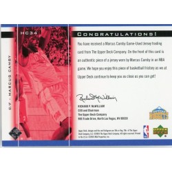 MARCUS CAMBY 2005-06 UPPER DECK SLAM TARGET JERSEYS