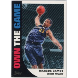 MARCUS CAMBY 2008-09 TOPPS OWN THE GAME OTG8