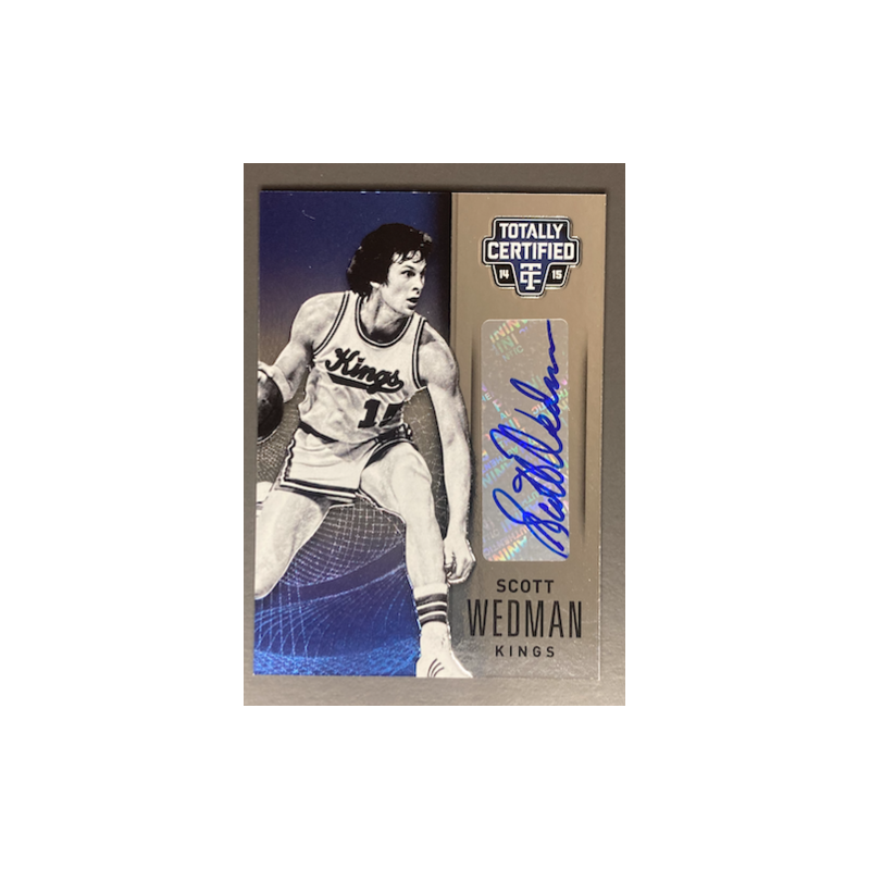 2014-15 SCOTT WEDMAN Totally Certified Signatures TCSSW09/75